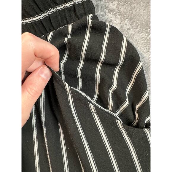 IC Connie K Striped Lantern Pants Women’s Size M Pull On Lagenlook Made in USA - Picture 5 of 11